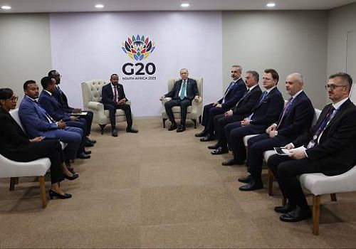 Cumhurbaşkanı Erdoğan G20 Zirvesi’nde Yoğun Görüşme Trafiği Yürüttü