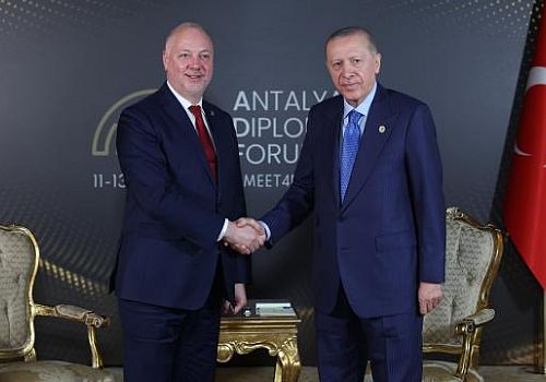 Cumhurbaşkanı Erdoğan ikinci günde liderlerle ve ülke temsilcileriyle görüşme trafiğini sürdürüyor