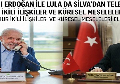 Cumhurbaşkanı Erdoğan ile Lula da Silva'dan Telefon Görüşmesi