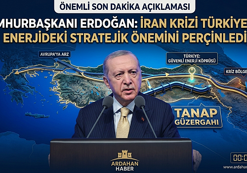 Cumhurbaşkanı Erdoğan: İran Krizi Türkiye'nin Enerjideki Stratejik Önemini Perçinledi