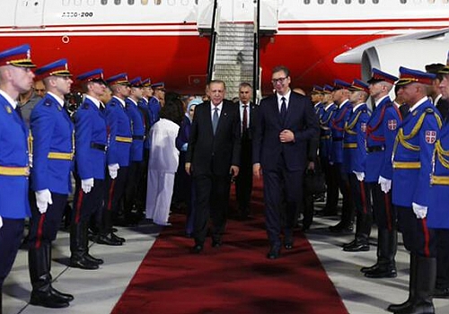 Cumhurbaşkanı Erdoğan Sırbistan’da
