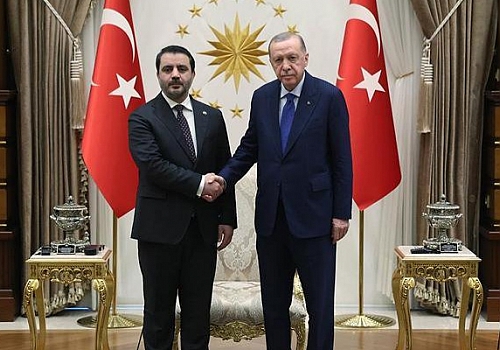 Cumhurbaşkanı Erdoğan, Suriye Dışişleri Bakanı Şeybani'yi kabul etti