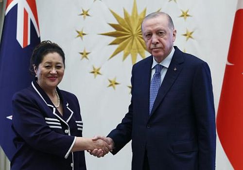 Cumhurbaşkanı Erdoğan, Yeni Zelanda Genel Valisi Cindy Kiro’yu Kabul Etti: 