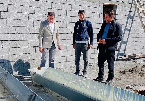 Damal Belediye Başkanı Çoban Evi Projesi’ni yerinde inceledi