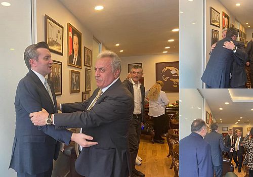 Dışişleri Bakan Yardımcısı Yavuz Selim Kıran’dan Saffet Kaya’ya Vefa Ziyareti