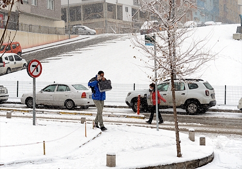 Doğu Anadolu'da 4 il kar yağışıyla beyaza büründü