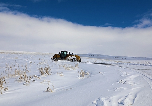 Doğu Anadolu'da Kar ve Tipi Nedeniyle 87 Yerleşim Yerine Ulaşım Sağlanamıyor