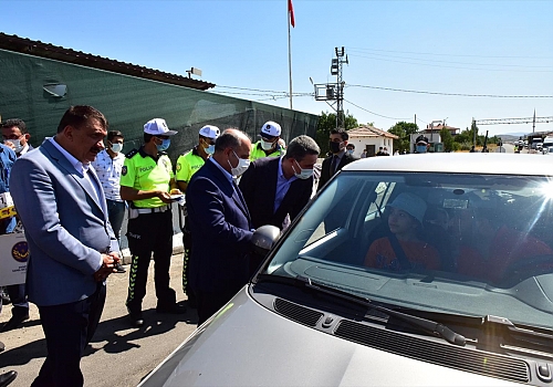 Emniyet Genel Müdürü Mehmet Aktaş, Malatya'da trafik denetimine katıldı