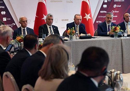 Erdoğan ABD'de açıkladı: Ticarette 100 milyar dolar Trump ile müşterek hedefimiz