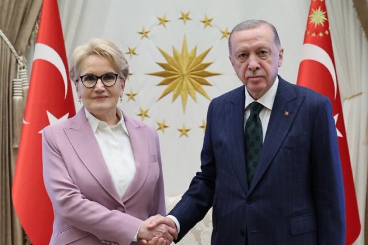 Cumhurbaşkanı Erdoğan Akşener'i kabul etti