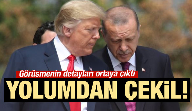 Erdoğan-Trump görüşmesinin detayları ortaya çıktı
