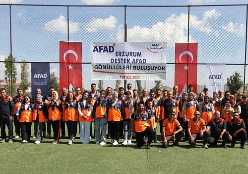 Erzurum’da “Destek AFAD Gönüllü Buluşması” Etkinliği Coşkuyla Gerçekleşti