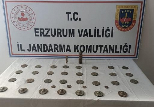 Erzurum'da tarihi eser kaçakçılığı operasyonunda 6 kişi yakalandı