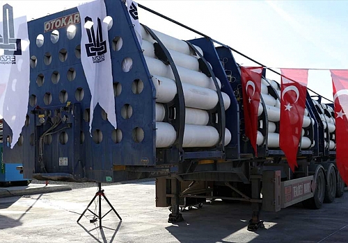Erzurum'un ilçelerinde doğal gaz altyapı yatırımları devam ediyor