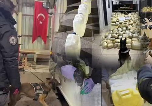 Erzurum ve Mersin’de zehir tacirlerine büyük darbe: 447,5 kilo uyuşturucu ele geçirildi
