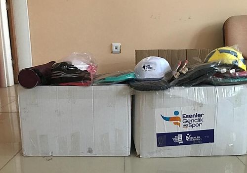 Esenler Belediyesi'nden Ardahan Gençlik Spor Müdürlüğü'ne destek