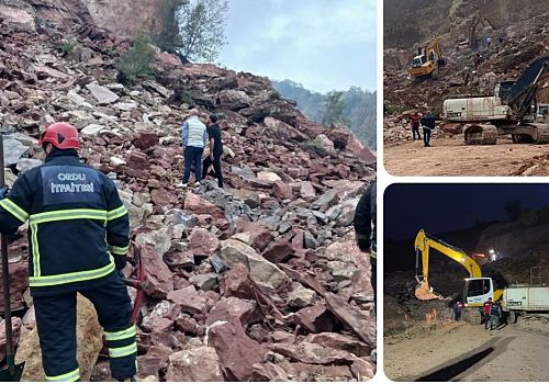 Fatsa’daki taş ocağında faciaya dönüşen göçük: Arama çalışmaları titizlikle sürüyor