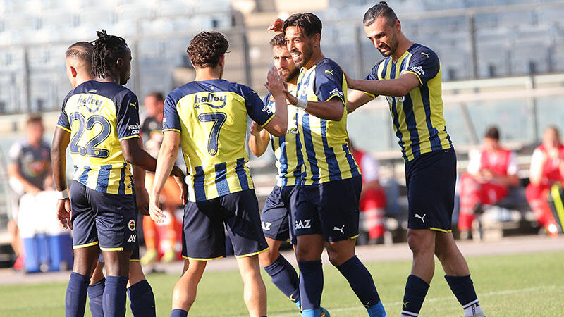 Fenerbahçe hazırlık maçında Mol Fehervar’ı mağlup etti