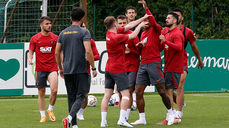 Galatasaray antrenmanında tartışma yaşandı