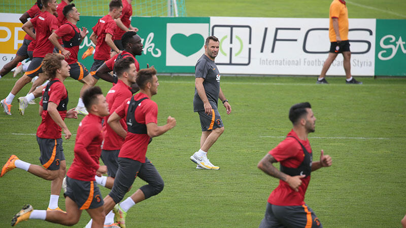 Galatasaray günün ikinci antrenmanını yaptı