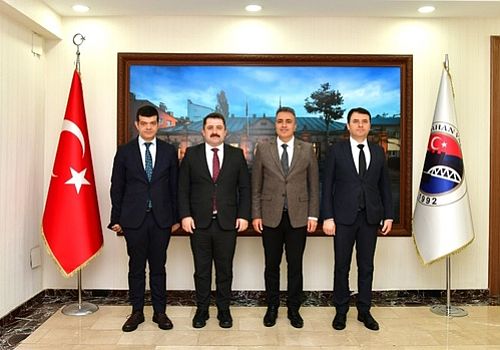 GAMER Başkanı Levent Yazıcı, Ardahan Valisi Hayrettin Çiçek'i ziyaret etti.