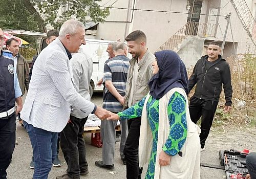 Göle Belediye Başkanı Gökhan Budak, Esnaf ve Vatandaşlarla Buluştu