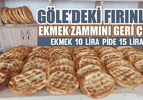 Göle de halk ekmek projesi, ilçede ekmek fiyatlarının düşmesine neden oldu
