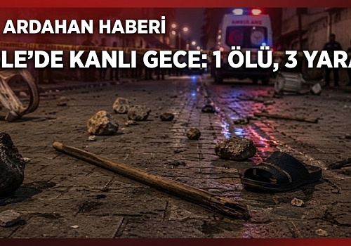 Göle'de Kanlı Gece: 1 Ölü, 3 Yaralı