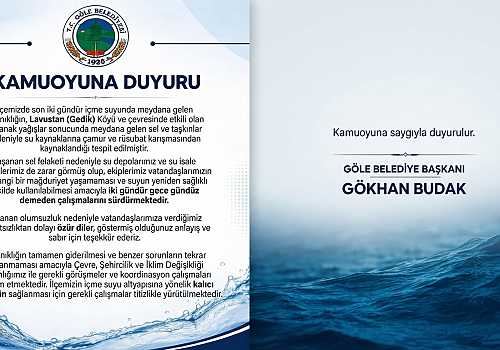 Göle'de Kirli Su AlarMı: Başkan Budak Kronik Sorunu Bakanlık Düzeyinde Çözmeye Hazırlanıyor