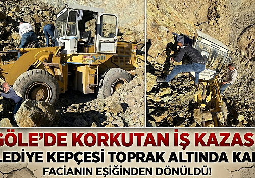 Göle’de Korkutan İş Kazası: Belediye Kepçesi Toprak Altında Kaldı!
