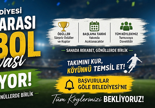 Göle’de Köyler Arası Futbol Heyecanı Başlıyor