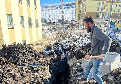 Göle’de TOKİ Konutlarının Altyapı Sorunu Tarihe Karıştı