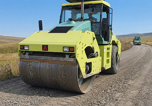 Göle'de Yol Çalışmaları Nedeniyle Trafik Düzenlemesi