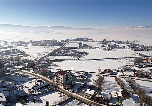 Göle  gece sıfırın altında 24 dereceyle Türkiye'nin en soğuk yerleşim yeri oldu