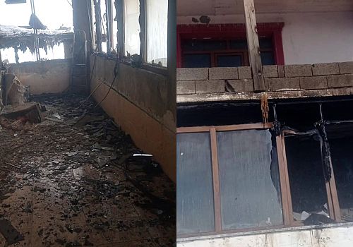 Göle Karlıyazı Köyünde Kömür Kazanı Patladı: Ev ve Kömürlük Küle Döndü