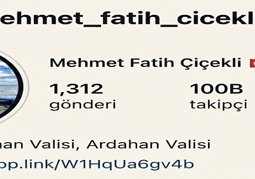 Görevden Alınan Ardahan Eski Valisi Mehmet Fatih Çiçekli TikTok'ta Rekor Kırdı