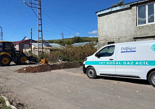 Hanak Belediyesi, altyapı ve doğalgaz çalışmalarını hızla sürdürüyor