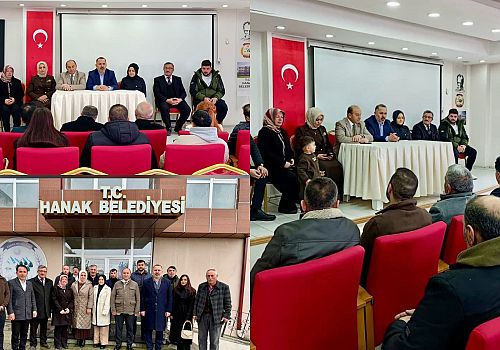 Hanak’ta AK Parti Teşkilat Toplantısı Gerçekleştirildi