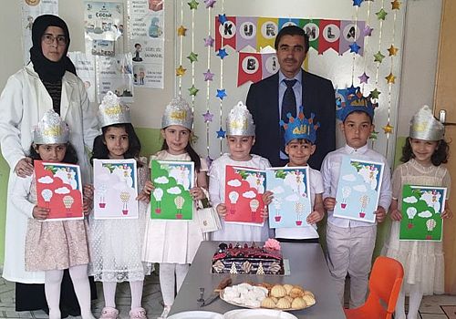  Hanak'ta ilk kez açılan 4-6 Yaş Kur'an Kursunda eğitim tamamlandı.