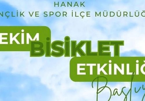 Hanak’ta Sağlıklı Yaşam İçin Pedallar Çevrilecek