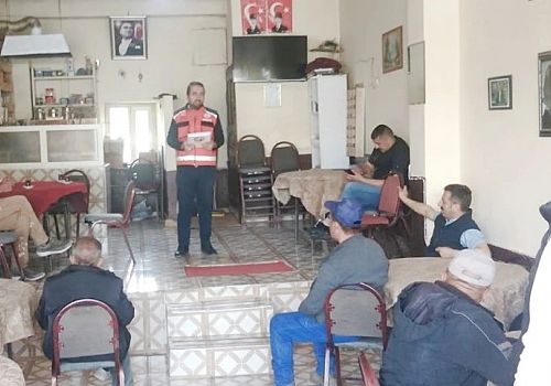 Hanak ta vatandaşlara yönelik Alkol ve Madde Bağımlılığı konulu farkındalık eğitimi düzenlendi