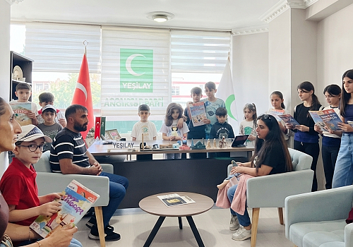 Hanaklı Çocuklardan Yeşilay Ardahan Şubesi’ne Anlamlı Ziyaret