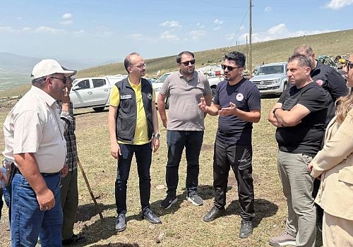 Hayvan Sağlığı ve Epidemiyoloji Daire Başkanı Hüseyin Eş Ardahan da 