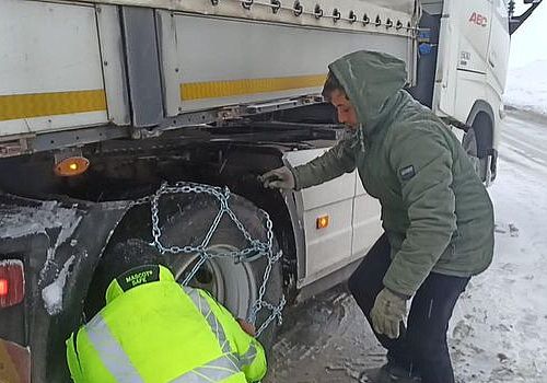 Ilgar Dağı’nda Kar Esareti: 2 Bin 550 Rakımda Ulaşım Durma Noktasına Geldi!
