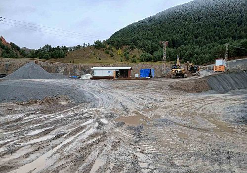 Ilgar Dağı Tünelinde Çalışmalar Zorlu Şartlarda Sürüyor