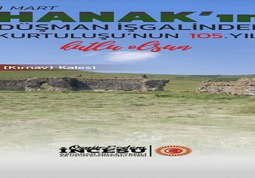 İncesu’dan Hanak’ın Kurtuluşunun 105. Yıl Dönümüne Mesaj