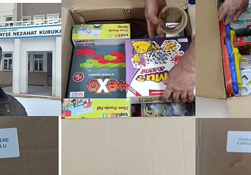 İstanbul Çekmeköy'den Ardahan Damal'a eğitim desteği.