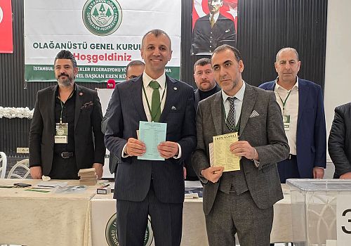 İstanbul Göle Dernekler Federasyonu Seçimini Eren Küpeli Kazandı