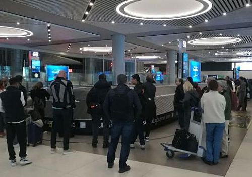 İstanbul Havalimanı'nda yoğunluk yaşanıyor.