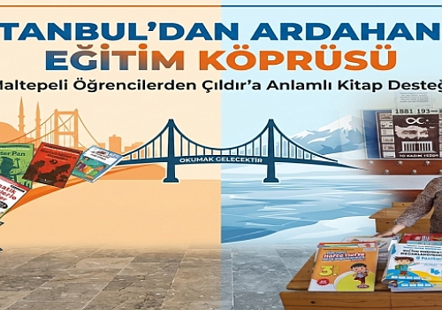 İstanbul Maltepeli Öğrencilerden Çıldır’a Anlamlı Kitap Desteği